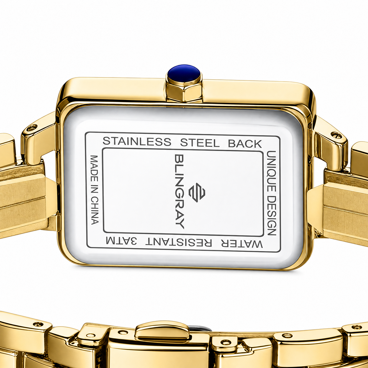 Seitenansicht der Cherie Cherie Gold Armbanduhr
