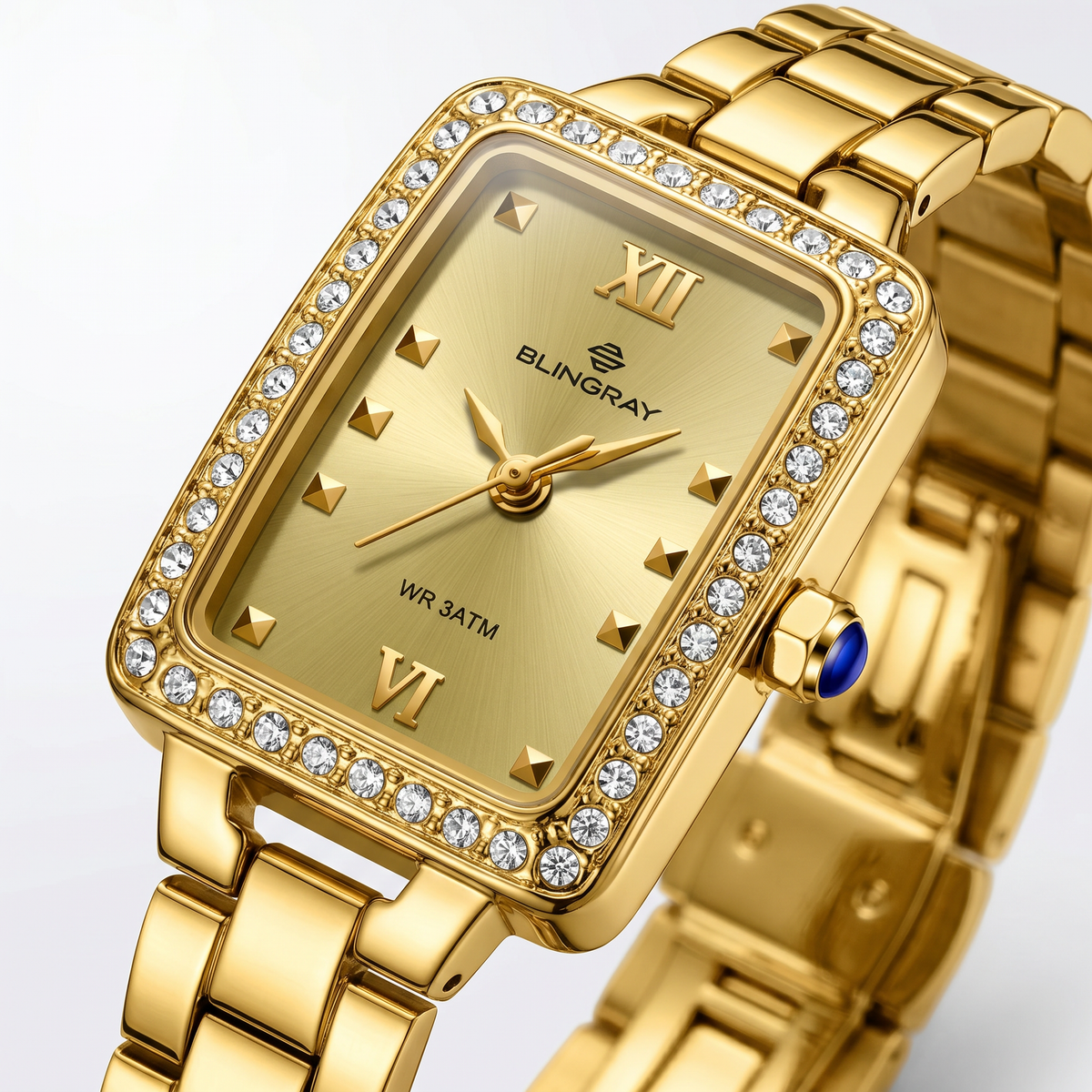 Cherie Cherie Gold Damenuhr am Handgelenk