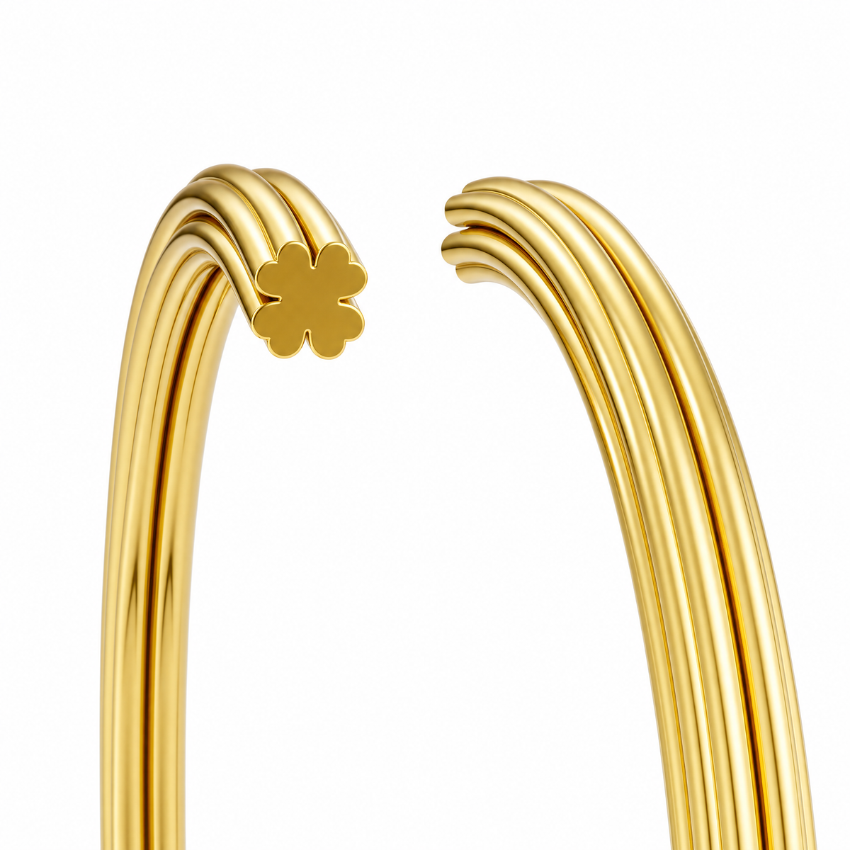 Armreif Kleeblatt
