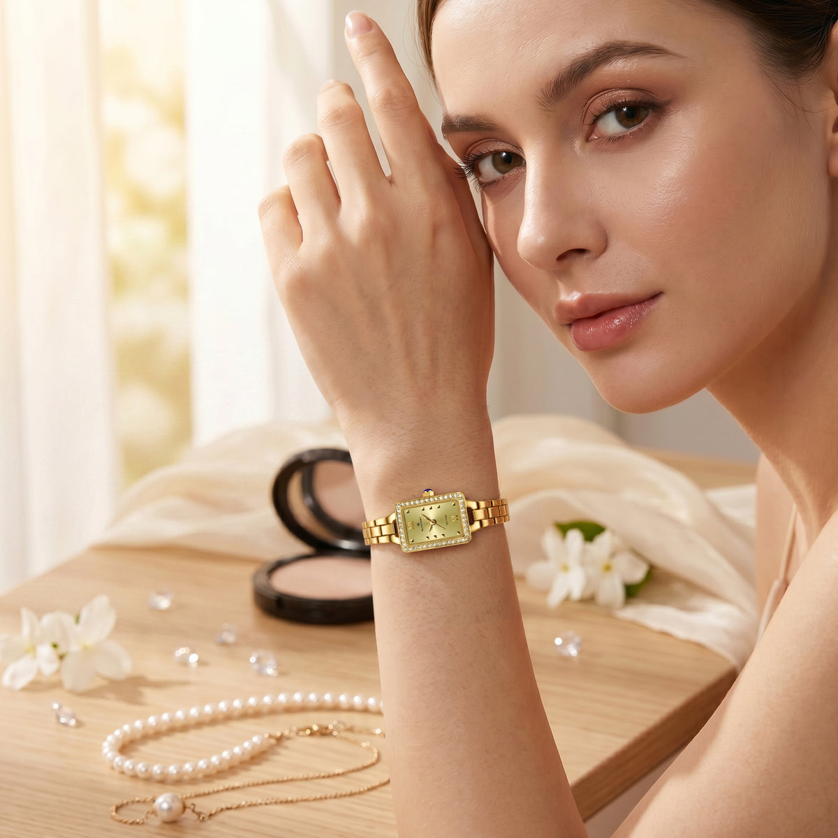 Geschenk für Frauen – Cherie Cherie Gold Damenuhr von Blingray