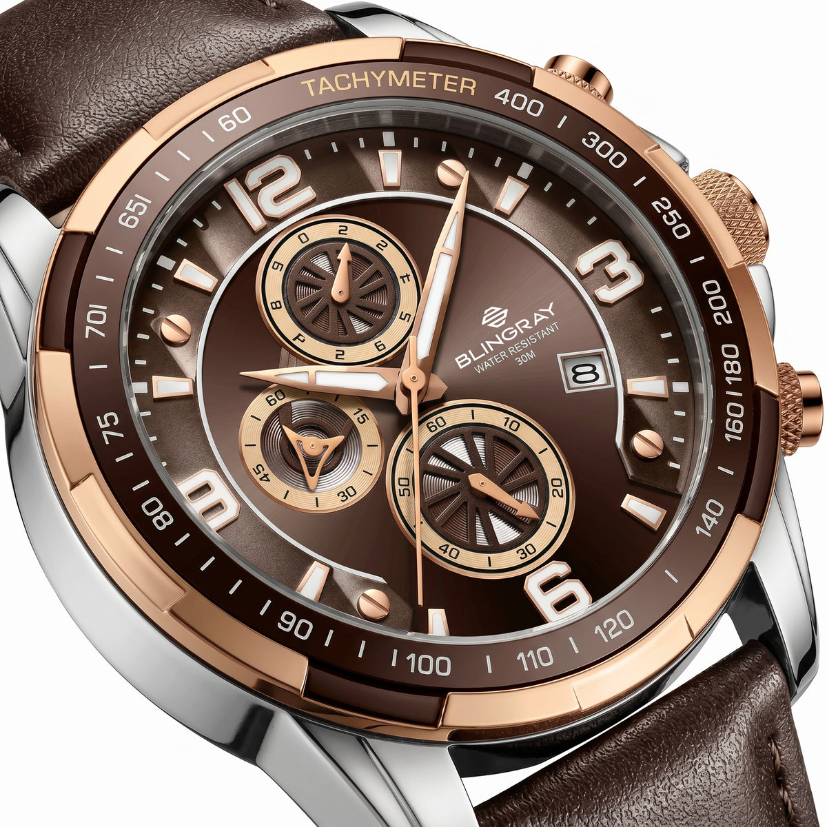 Trailblazer Roségold Herrenuhr am Handgelenk
